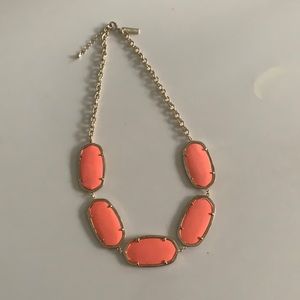 Kendra Scott Coral Vintage Valencia Necklace